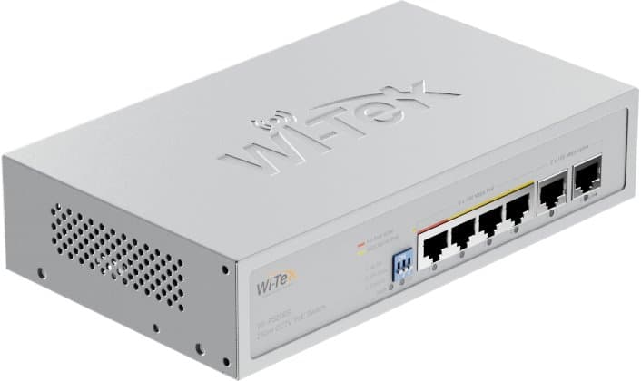 Wi-Tek WI-PS206S (V2) PoE switch, 4x PoE