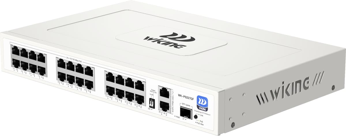 Wiking WK-PS227GF 24x PoE+ Switch, 270W