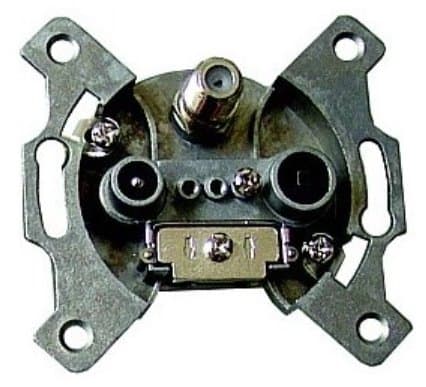 Zásuvka XA05 koncová TV+R+SAT 3dBi