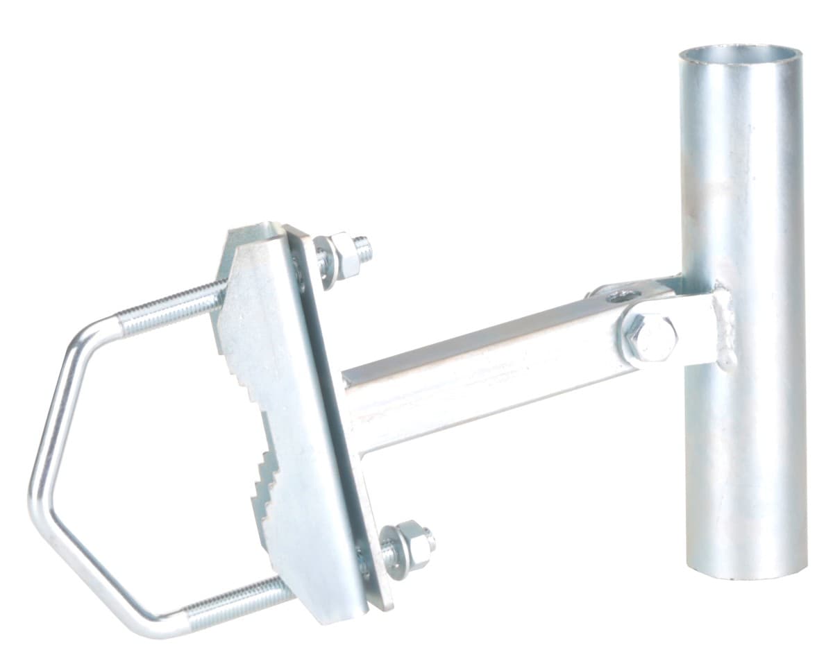 Antenní držák na zeď nebo stožár "T" délka 18cm, výška 15cm