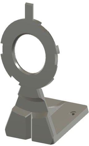 D-U6-L Držák pro Ubiquiti U6-Lite, UAP-nanoHD a UAP-AC-Lite, bílý