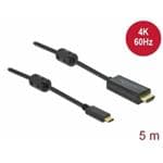 Delock Kabel z Active USB Type-C™ na HDMI, (DP Alt Mode) 4K 60 Hz 5 m