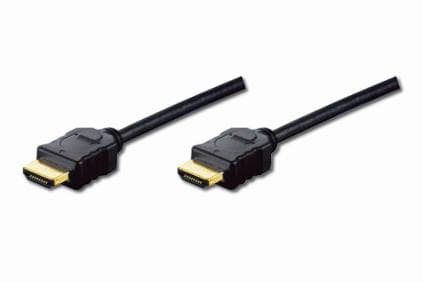 Digitus HDMI High Speed + Ethernet připojovací kabel, 2xstíněný, 5m