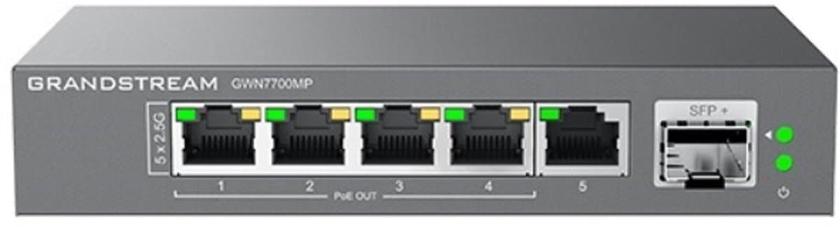 Grandstream GWN7700MP Network Switch - Bez managementu, 1x SFP+