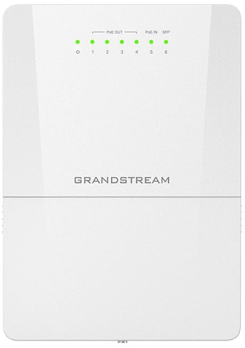 Grandstream GWN7710R Venkovní L2 Lite managed switch, 4x PoE+, IP66