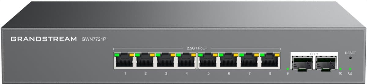 Grandstream GWN7721P L2 Lite managed switch, 2x 10G SFP+, PoE/PoE+