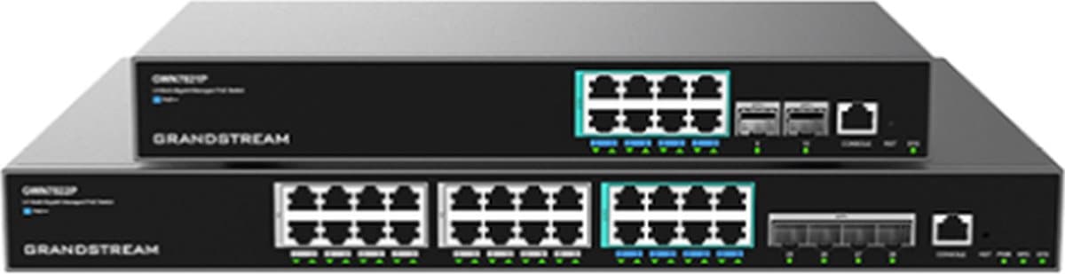 Grandstream GWN7822P L3 switch s managementem, 16xGbE, 8x 2,5GbE