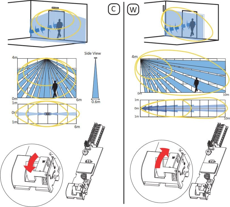 Hikvision AX PRO Kabelový duální venkovní PIR a MW detektor, záclonový, 10m
