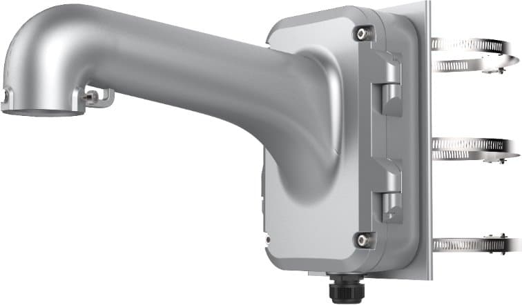 Hikvision DS-1604ZJ-Pole-P - Konzole na sloup pro speed dome kamery, šedá