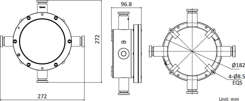 Hikvision DS-2780ZJ-X/316L - Patice do výbušného prostředí