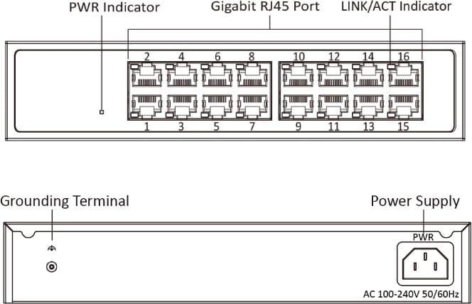 Hikvision DS-3E1516-EI Smart managed switch