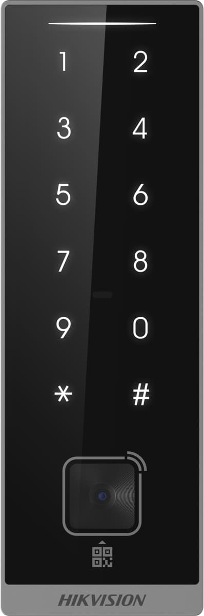 Hikvision DS-K1105EMKB-QR - Čtečka M1/EM Karet a QR Kódů s Klávesnicí