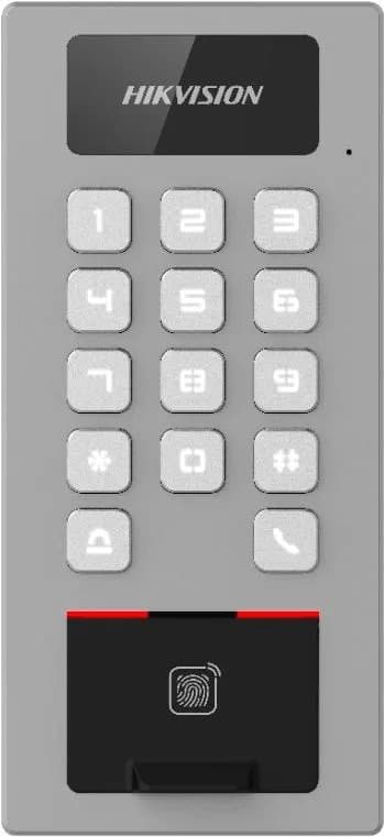Hikvision DS-K1T502DBFWX - Terminál se čtečkou a otiskem prstů, Mifare