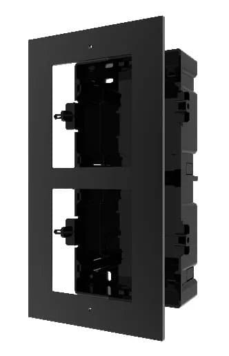 Hikvision DS-KD-ACF2/Black - 2x rámeček pro zápustnou instalaci IP dveřního interkomu, černý