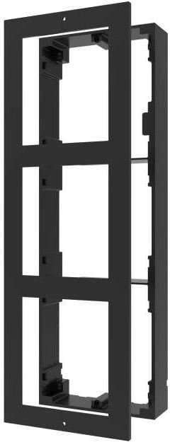 Hikvision DS-KD-ACW3/Black - 3x rámeček pro povrchovou instalaci IP dveřního interkomu, černý