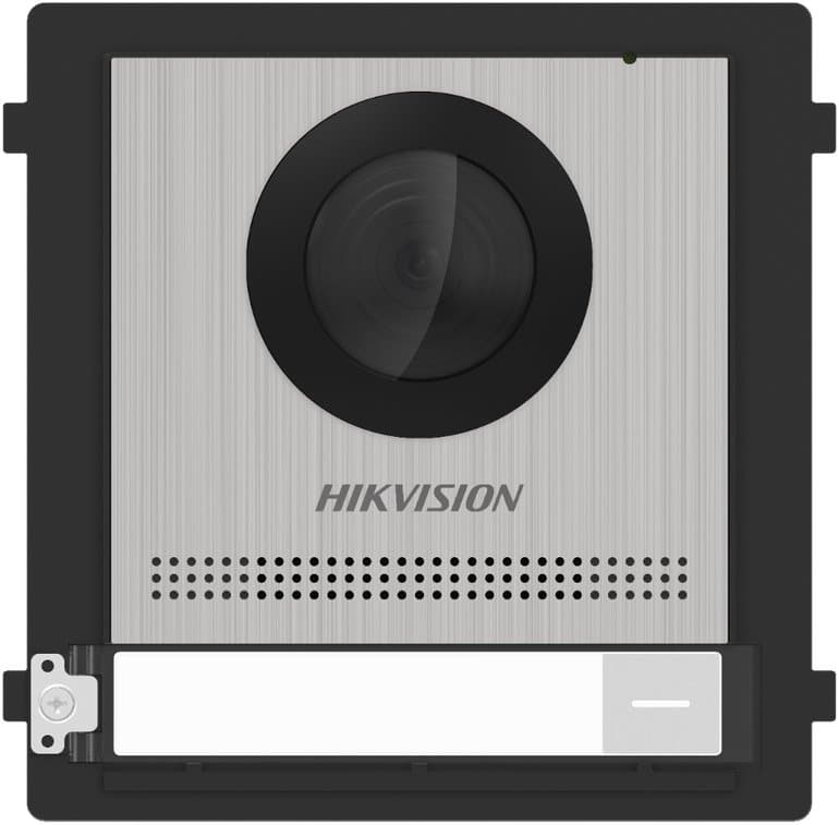 Hikvision DS-KD8003-IME1(B)/S - modul IP interkomu, 1x tlačítko, 2MP, nerez