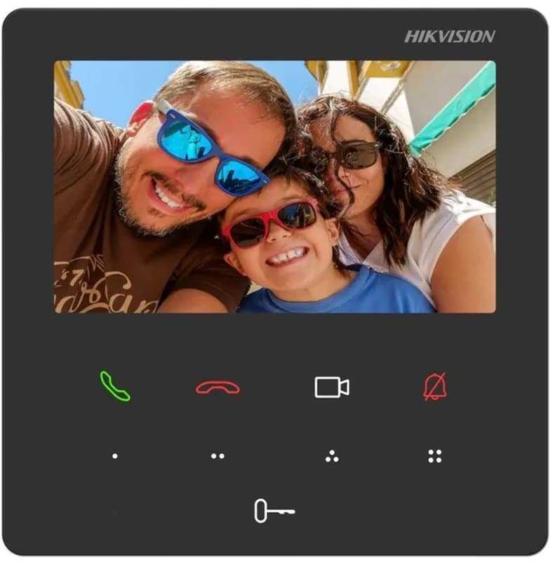 Hikvision DS-KH6110-WE1/Alarm - 4,3" IP dotykový monitor, WiFi, PoE, alarm
