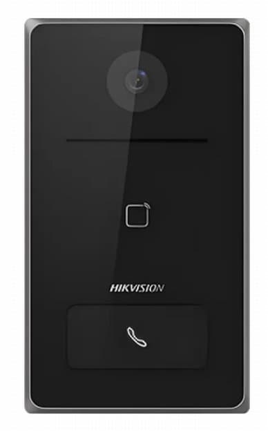 Hikvision DS-KV6133-ME1 - IP dveřní interkom, 1 tlačítko, 2MP, čtečka