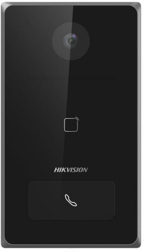 Hikvision DS-KV6133-WME1/Flush - IP dveřní interkom, 1 tlačítko, 2MP, čtečka, WiFi