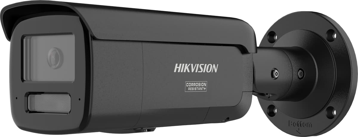 Hikvision IP bullet hybrid kamera DS-2CD2T87G3-LIS2UY/SL(2.8mm)/BLACK, 8MP, ColorVu, alarm, černá