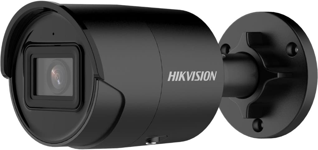 Hikvision IP bullet kamera DS-2CD2083G2-IU(2.8mm)(BLACK), 8MP, 2.8mm, mikrofon, černá, AcuSense