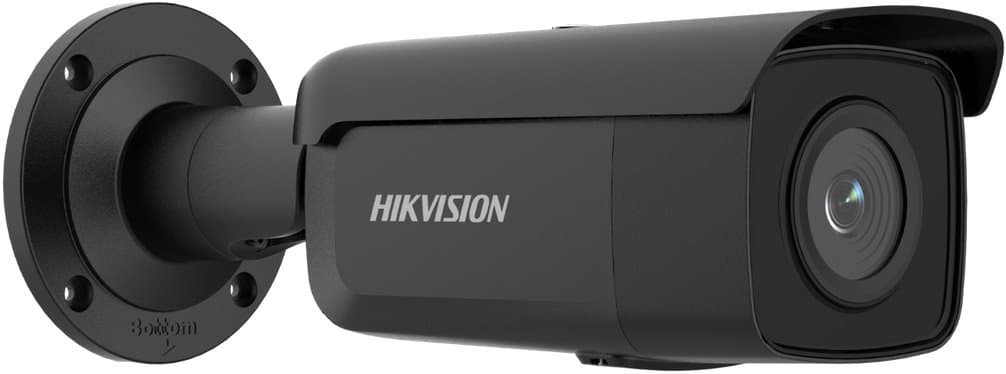 Hikvision IP bullet kamera DS-2CD2T86G2-4I(BLACK)(4mm)(C), 8MP, 4mm, černá, AcuSense