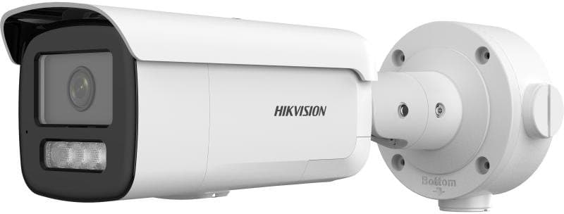 Hikvision IP bullet kamera DS-2CD3T46G2-ISU/SL(2.8mm)(H)(eF), 4MP, 2.8mm, Mikrofon, Audio, Alarm, Blikač, Acusense
