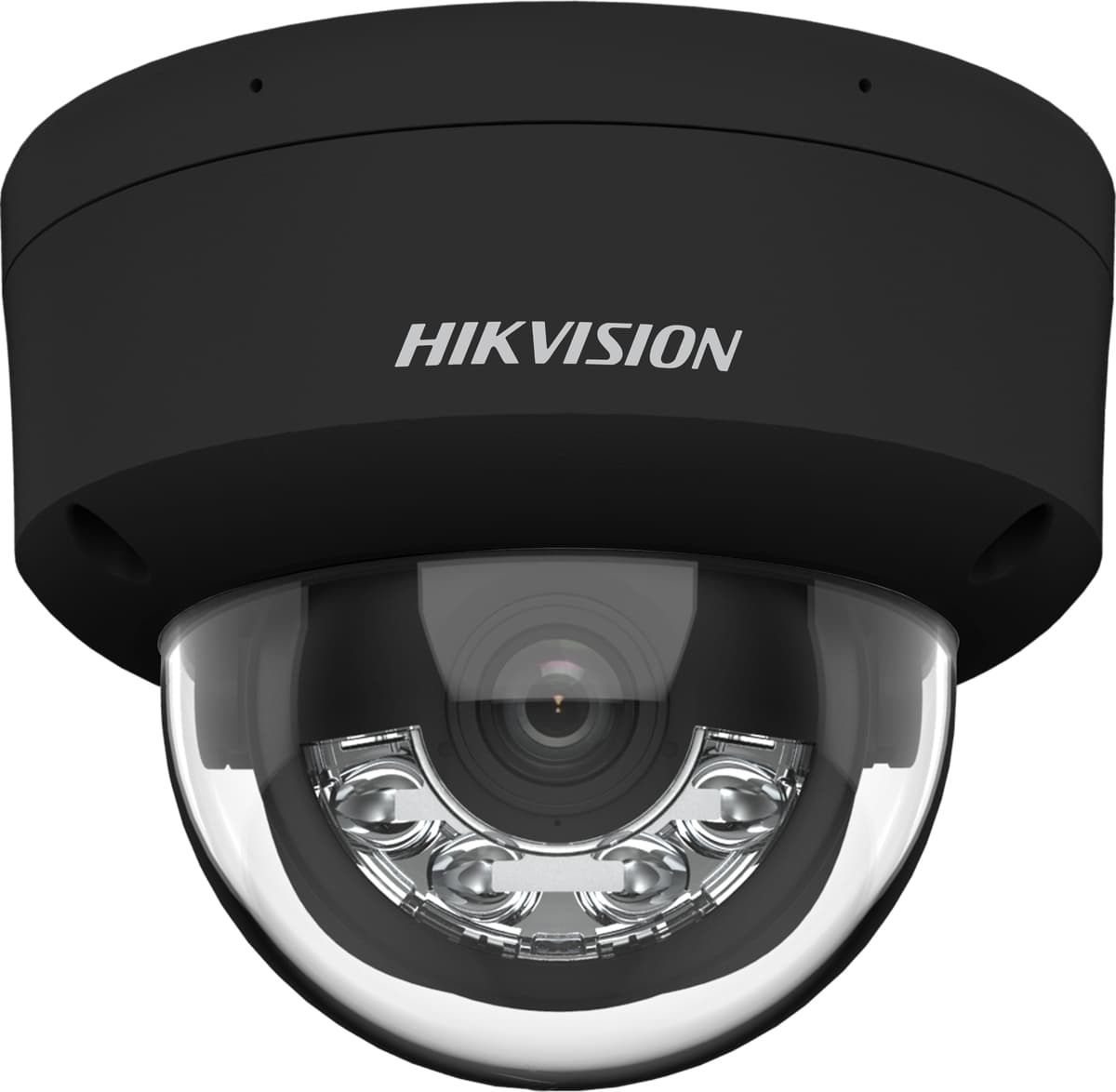 Hikvision IP Dome Hybrid Kamera DS-2CD2183G2-LIS2U(2.8mm)(BLACK), 8MP, Mikrofon, IR, AcuSense, Černá