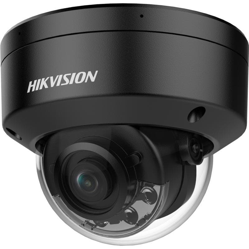 Hikvision IP dome hybrid kamera DS-2CD2187G2H-LISU(2.8mm)/eF/BLACK, 8MP, 2.8mm, ColorVu , černá
