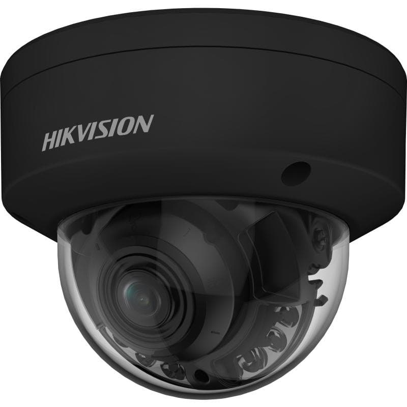 Hikvision IP dome hybrid kamera DS-2CD2787G2HT-LIZS(2.8-12)/eF/BLK, 8MP, 2.8-12mm, ColorVu, audio, alarm, černá