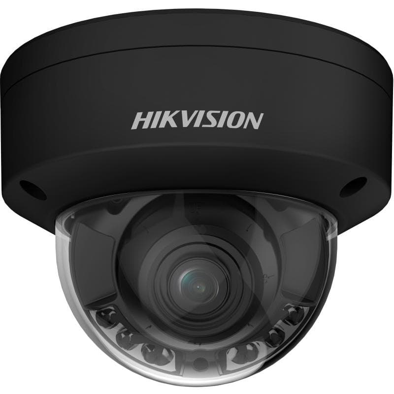 Hikvision IP dome hybrid kamera DS-2CD2787G2HT-LIZS(2.8-12)/eF/BLK, 8MP, 2.8-12mm, ColorVu, audio, alarm, černá