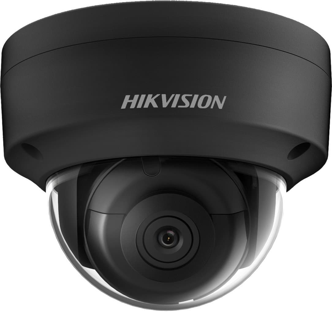Hikvision IP dome kamera DS-2CD2123G2-IS(2.8mm)(D), 2MP, 2.8mm, audio, alarm, černá, AcuSense