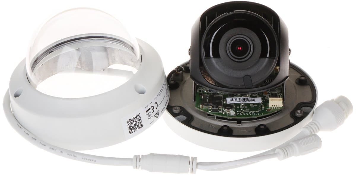 Hikvision IP dome kamera DS-2CD2123G2-IU(2.8mm), 2MP, 2.8mm, Mikrofon, AcuSense