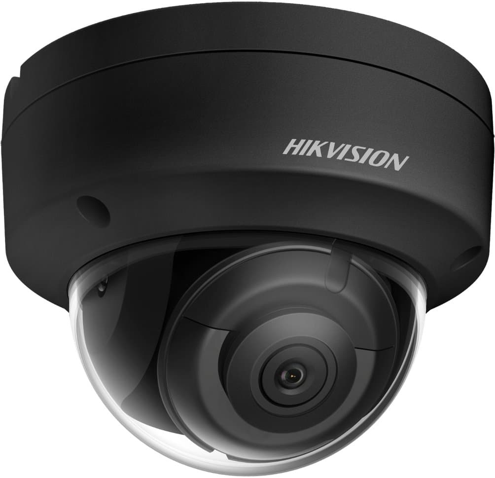 Hikvision IP dome kamera DS-2CD2143G2-IS(2.8mm)(BLACK), 4MP, 2.8mm, Audio, Alarm, AcuSense, Černá