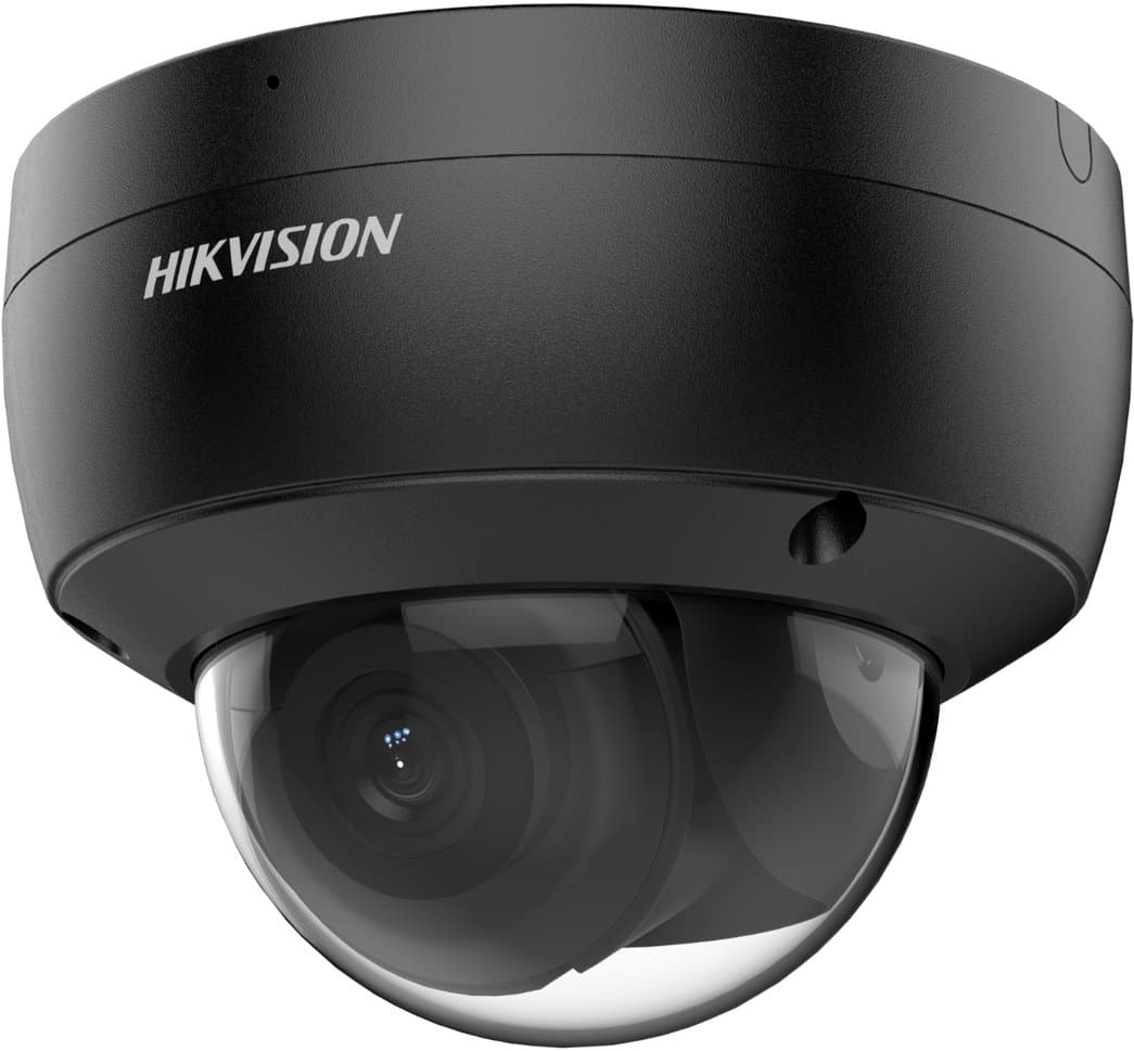 Hikvision IP dome kamera DS-2CD2186G2-ISU(BLACK)(2.8mm)(C), 8MP, 2.8mm, Audio, Alarm, Černá, AcuSense