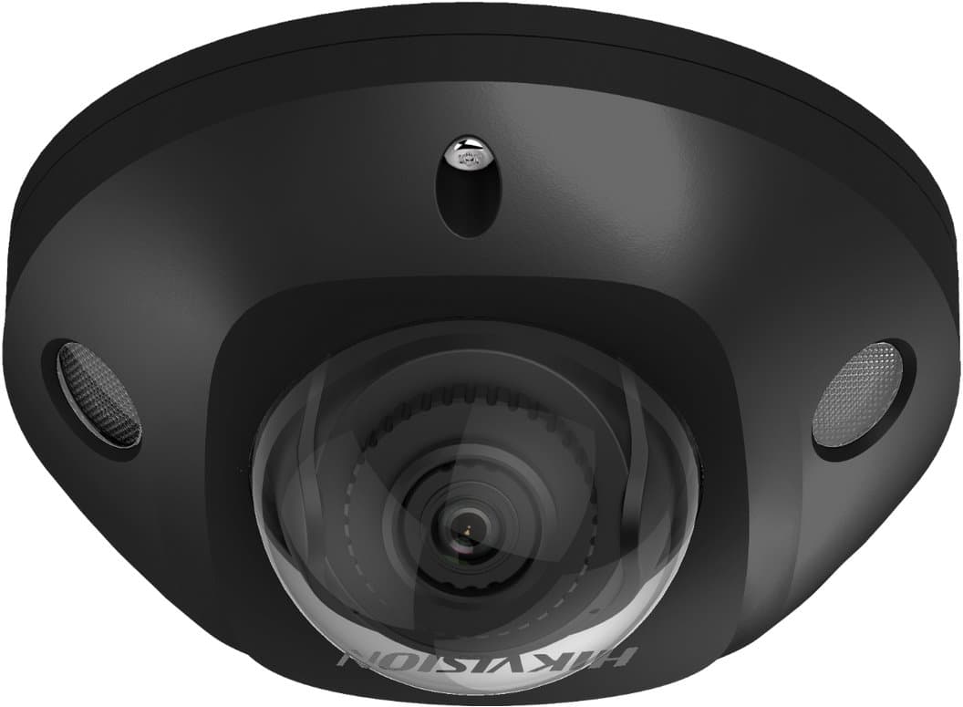 Hikvision IP mini dome kamera DS-2CD2543G2-IS(2.8mm)(BLACK), 4MP, 2.8mm, Audio, Alarm, Černá, AcuSense