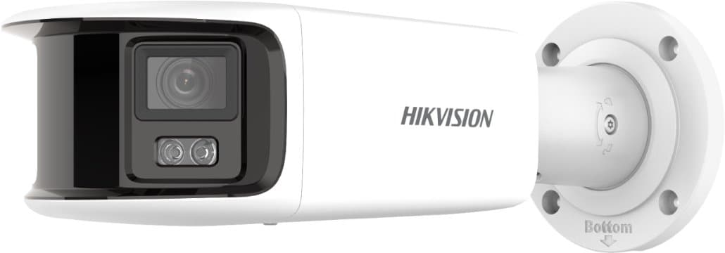 Hikvision IP Panoramatická Bullet kamera DS-2CD2T87G2P-LSU/SL(4mm)(C), 8MP, 2x 4mm, ColorVu