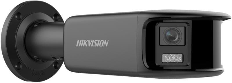 Hikvision IP Panoramatická Bullet kamera DS-2CD2T87G2P-LSU/SL(4mm)(C)/BLACK, 8MP, 2x 4mm, ColorVu, černá