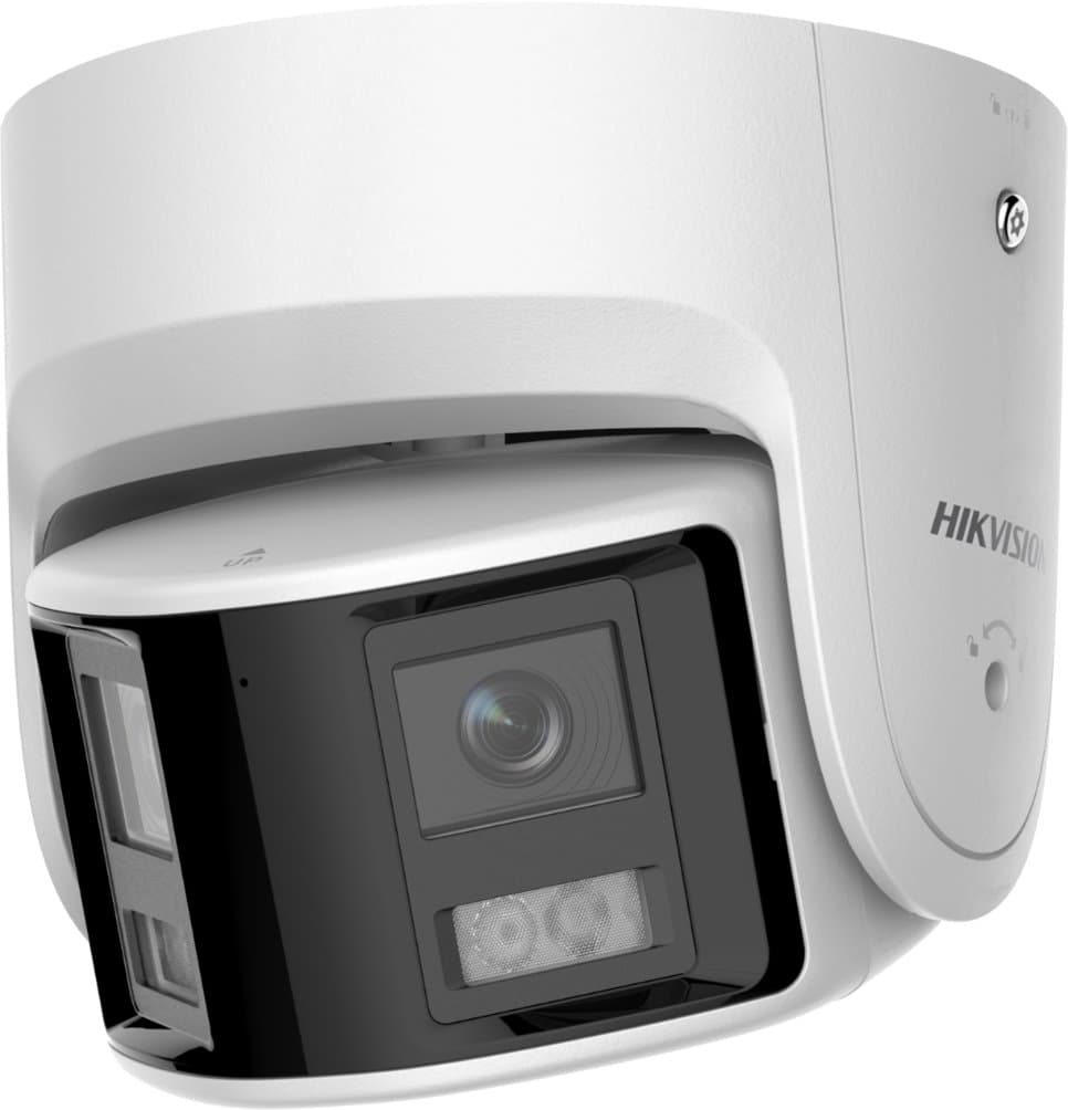 Hikvision IP Panoramatická Turret kamera DS-2CD2346G2P-ISU/SL(2.8mm)(C), 4MP, 2x 2.8mm, AcuSense