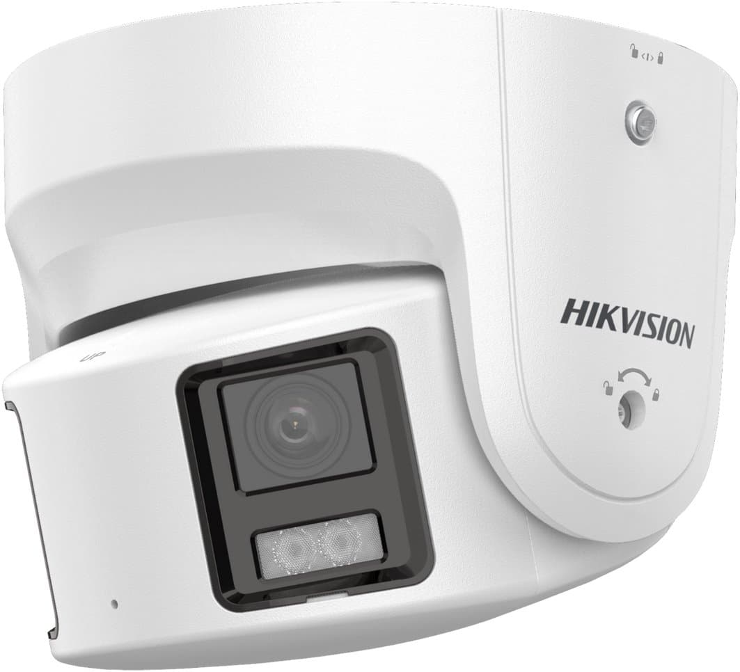 Hikvision IP Panoramatická Turret kamera DS-2CD2387G2P-LSU/SL(4mm)(C), 8MP, 2x 4mm, ColorVu