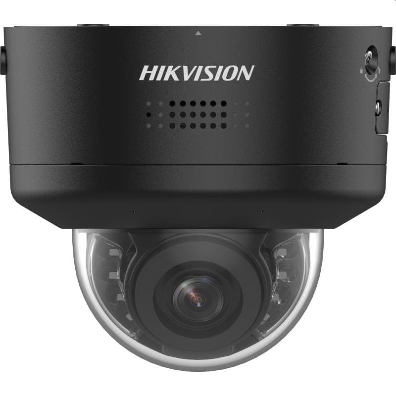 Hikvision IP PTRZ dome hybrid kamera DS-2CD2787G2H-LIPTRZS2U/SL(2812)BLK, 8MP, 2.8-12mm, AcuSense, audio, alarm, černá
