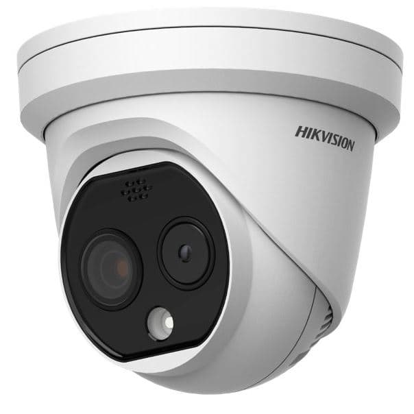 Hikvision IP termo-optická turret kamera DS-2TD1228-3/QA, 256x192 termo, 4MP optický, 3.6mm