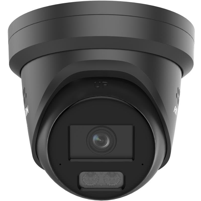 Hikvision IP turret hybrid kamera DS-2CD2347G3-LIS2UY/SL(2.8mm)/BLACK, 4MP, 2.8mm, ColorVu, audio, alarm, černá