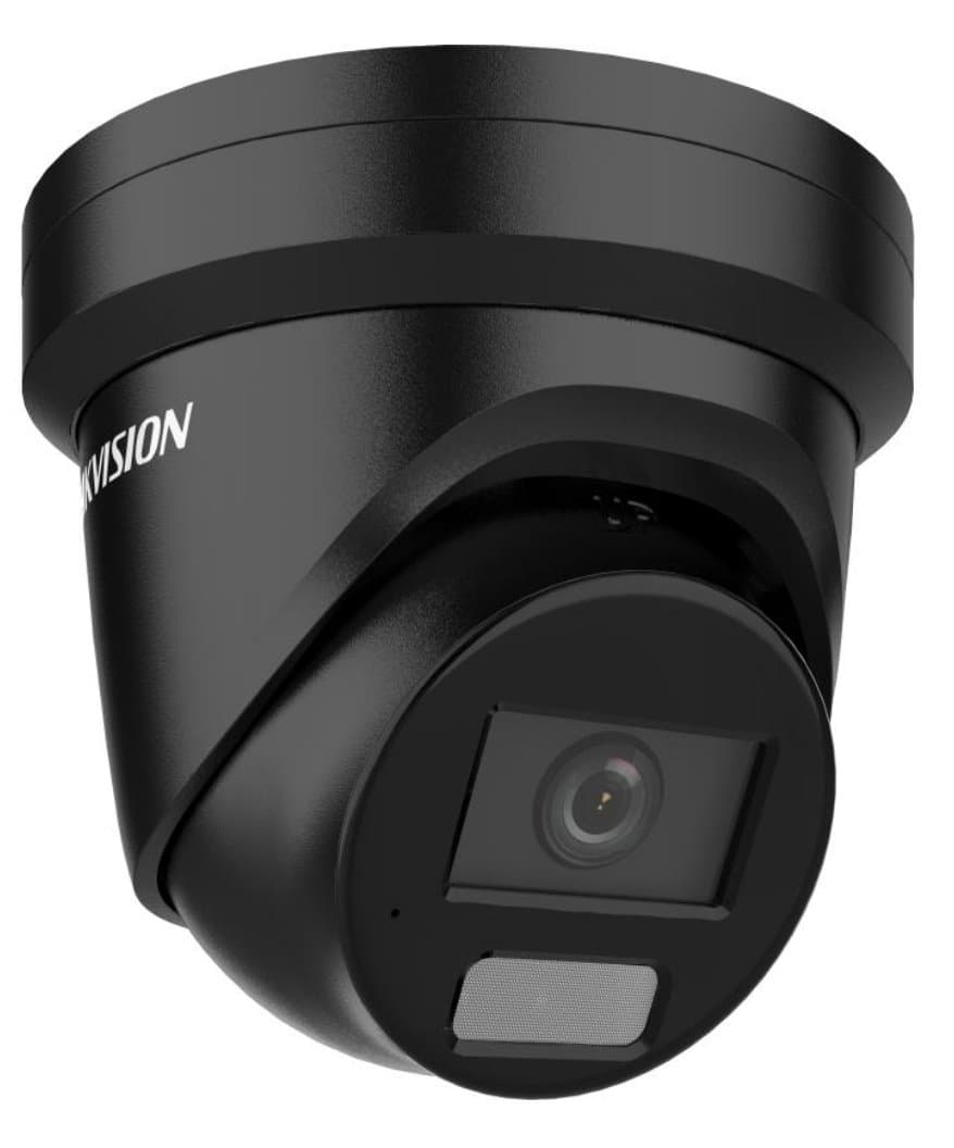 Hikvision IP turret hybrid kamera DS-2CD2387G2H-LIU(2.8mm)(eF)/BLACK, 8MP, 2.8mm, ColorVu , černá