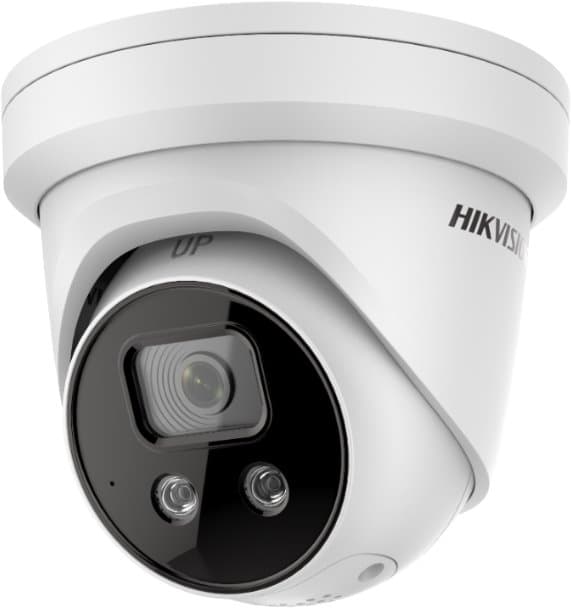 Hikvision IP turret kamera DS-2CD2326G2-ISU/SL(4mm), 2MP, 4mm, Audio, Alarm, Blikač, Acusense