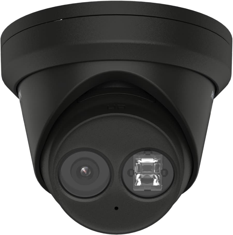 Hikvision IP turret kamera DS-2CD2383G2-IU(BLACK)(2.8mm), 8MP, 2.8mm, mikrofon, černá, AcuSense