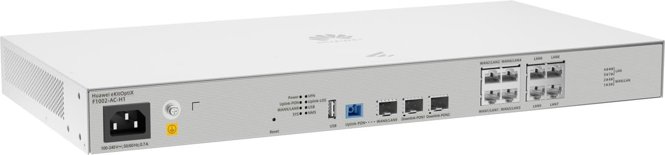 Huawei eKitOptiX F1002-AC-H1 optická podniková gateway, uplink BOB