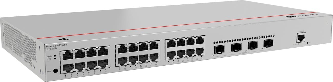 Huawei S220S-24T4JX Gigabitový switch, 2x 2.5G SFP, 2x SFP+ - Bazar