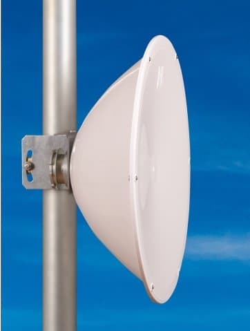 JIROUS JRC-24DD MIMO PriS Anténa pro dvoupolarizační rádia s vlnovodovým bajonetem, 24dBi (2pack)