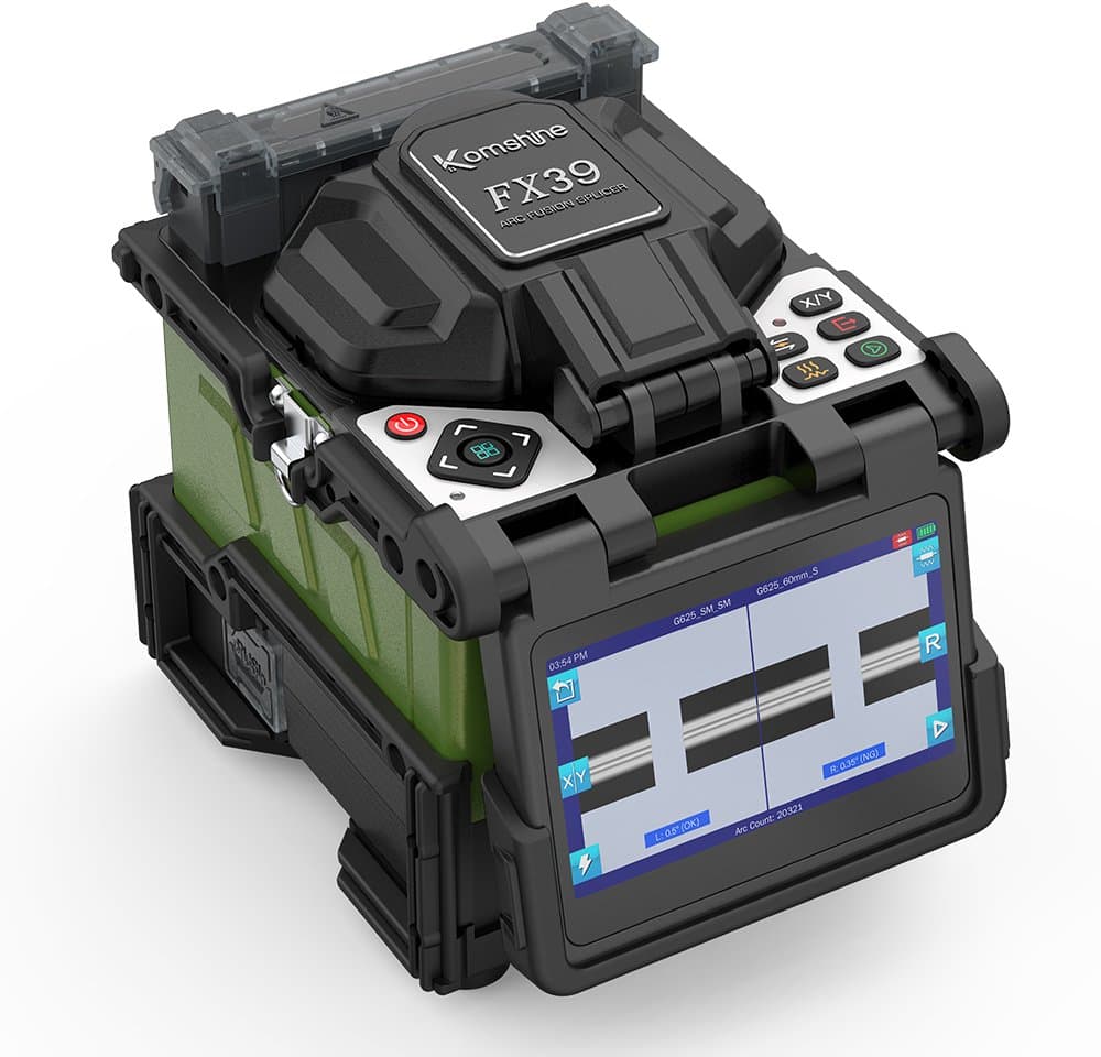 KOMSHINE FX39 Profesionální 3D optická svářečka, 6 motorová